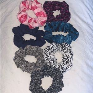 7 PC Custom Assorted Scrunchie Set